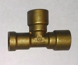 Фитинг тройник 8-8-8