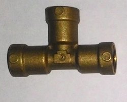 Фитинг тройник 6-6-6
